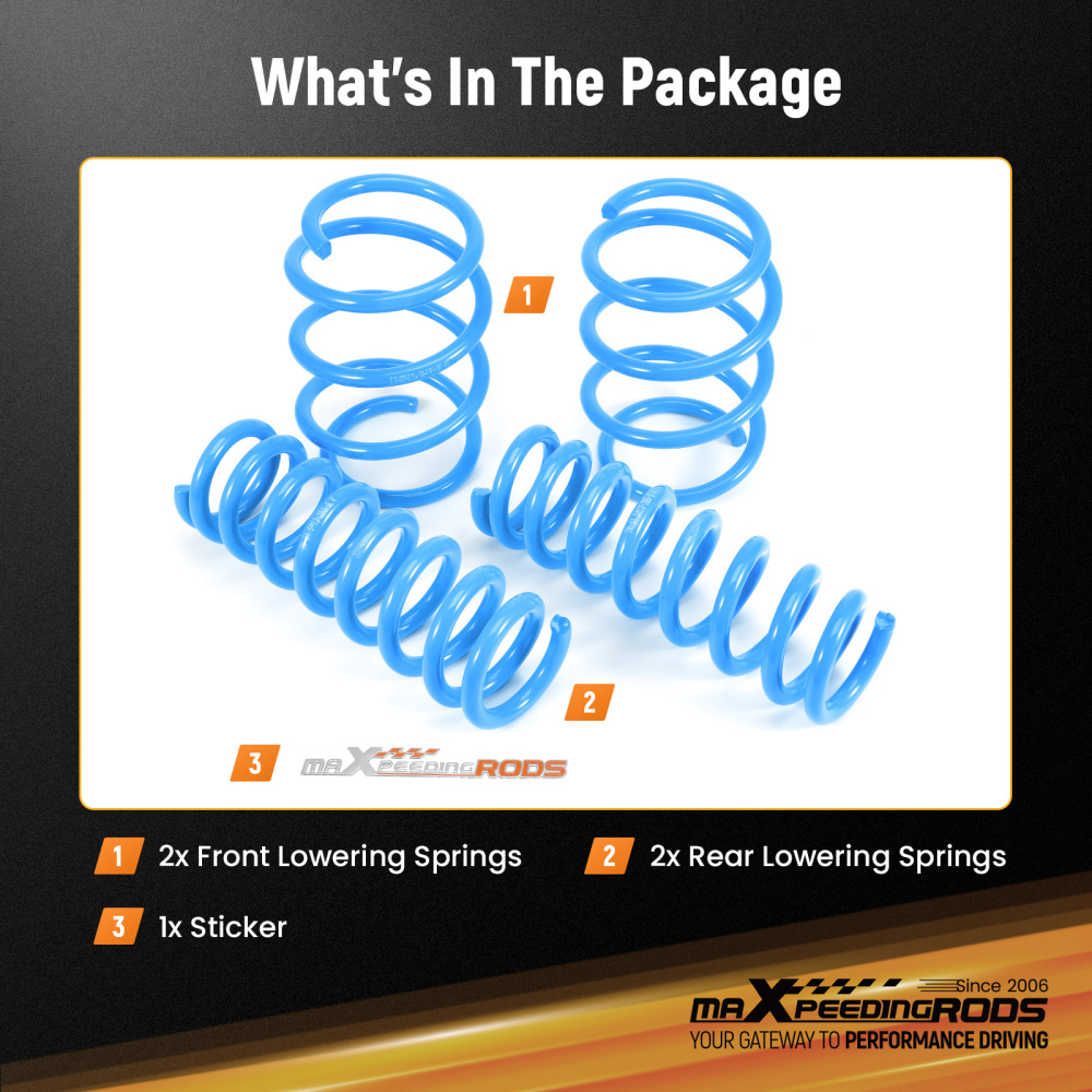 Lowering Springs compatible for BMW 3 Saloon F30 318/320/328/330i 316-325d 2011-2018