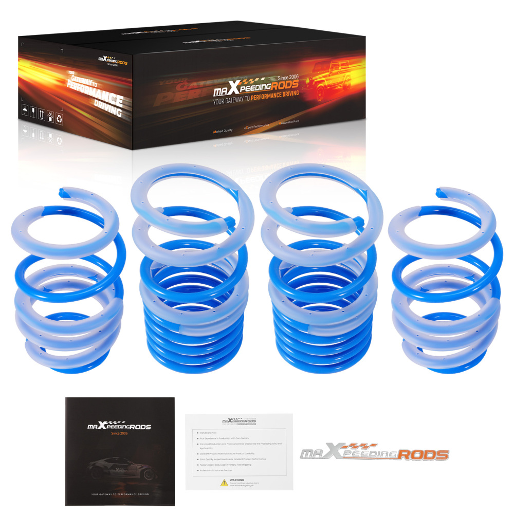 New Lowering Springs maXpeedingrods compatible for Fiat 500 595 695 2008- SAE9254 Springs