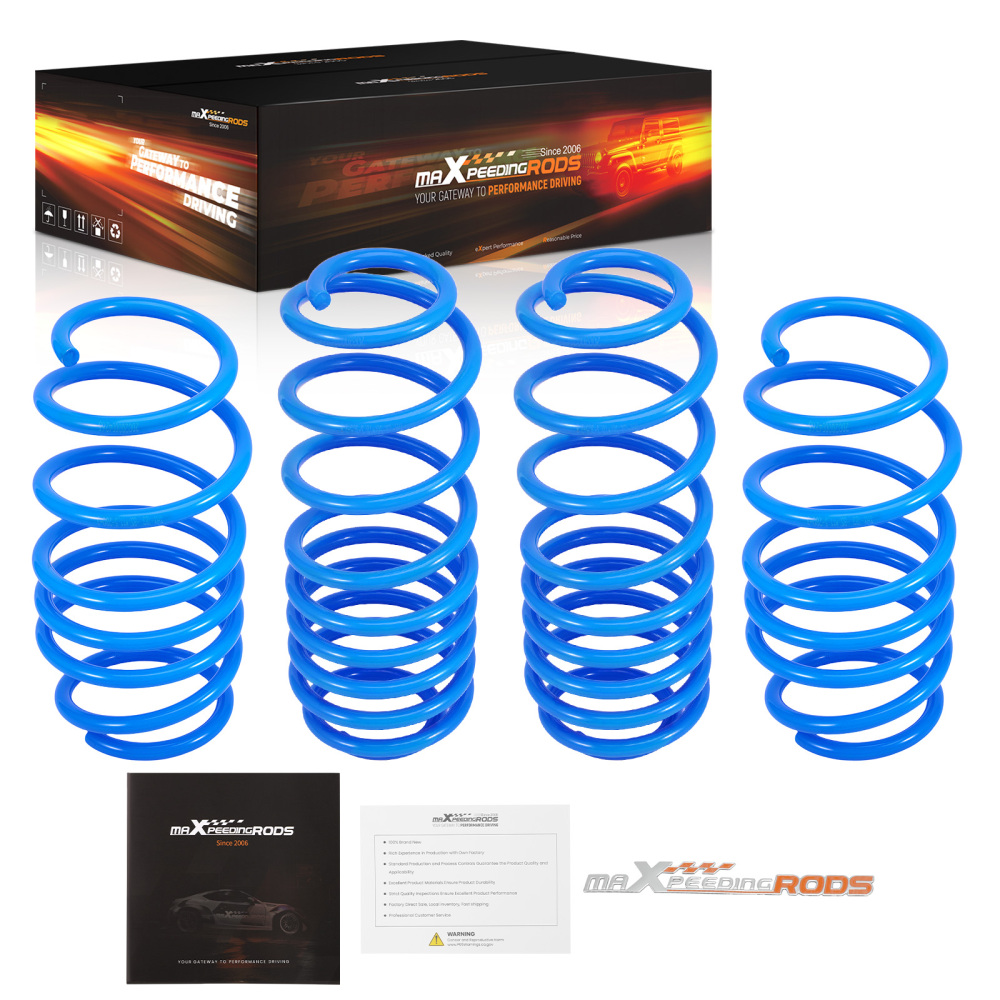 Lowering Springs compatible for Ford Fiesta Mk7 1.0 1.25 1.4 1.5 1.6 35mm Front Rear