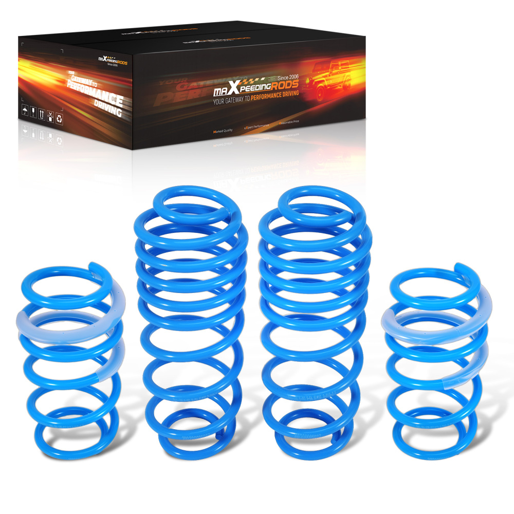Lowering Springs Kit compatible for Ford Fiesta MK8 HJ, HF 1.5 TDCi 1.1 Ti-VCT 1.0