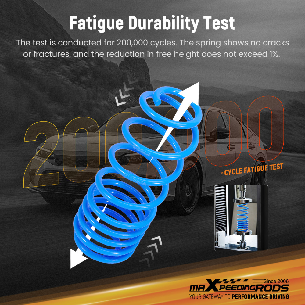 35mm Lowering Springs compatible for Ford Fiesta Mk6 2002-2011 1.25 1.3 1.4 1.6