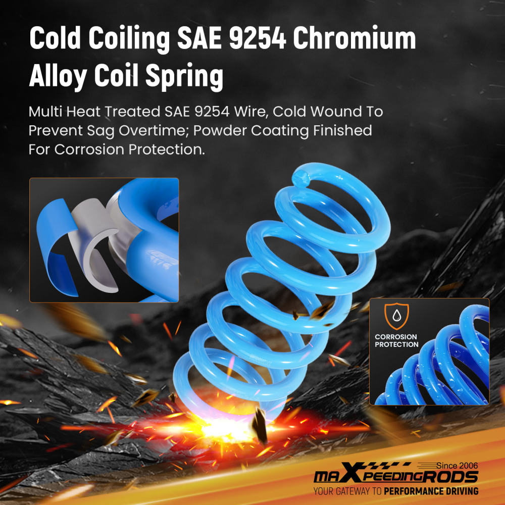 MaXpeedingrods Lowering Sport Springs compatible for Ford Flex 2009-2019