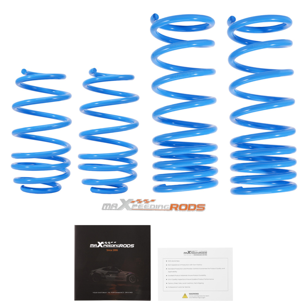 38mm Lowering Spring Kit compatible for Ford Focus Mk2 2008-2011 2.0, 2.0 Flex, 2.0 TDCi