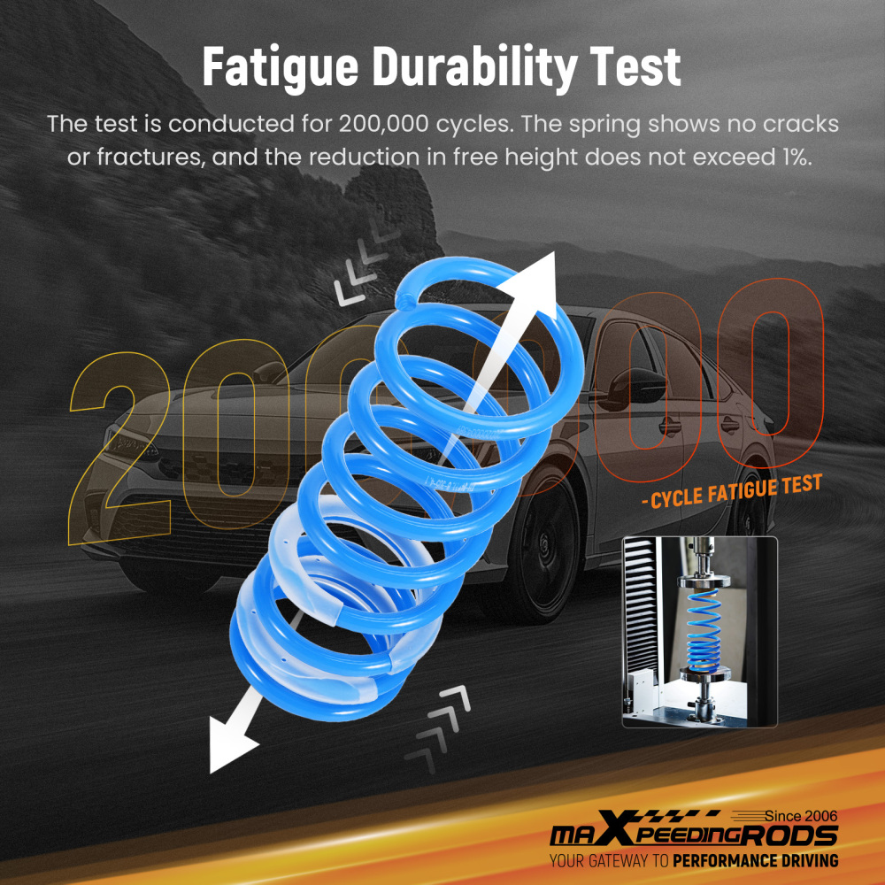 MaXpeedingrods Lowering Springs 0.98F/1.38R For Focus ST 2013-2018