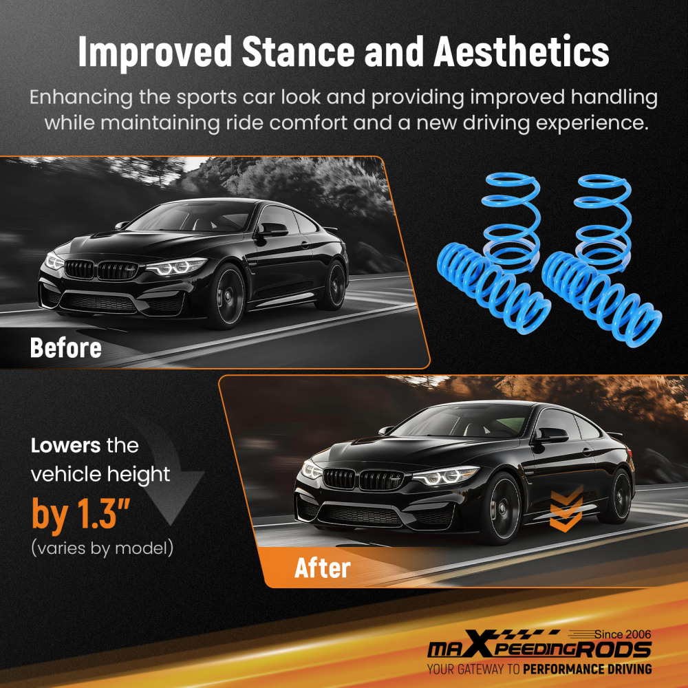 Lowering Springs 33.02mm compatible for BMW 3 Series (G20) 330i / 330i xDrive 2019-2022