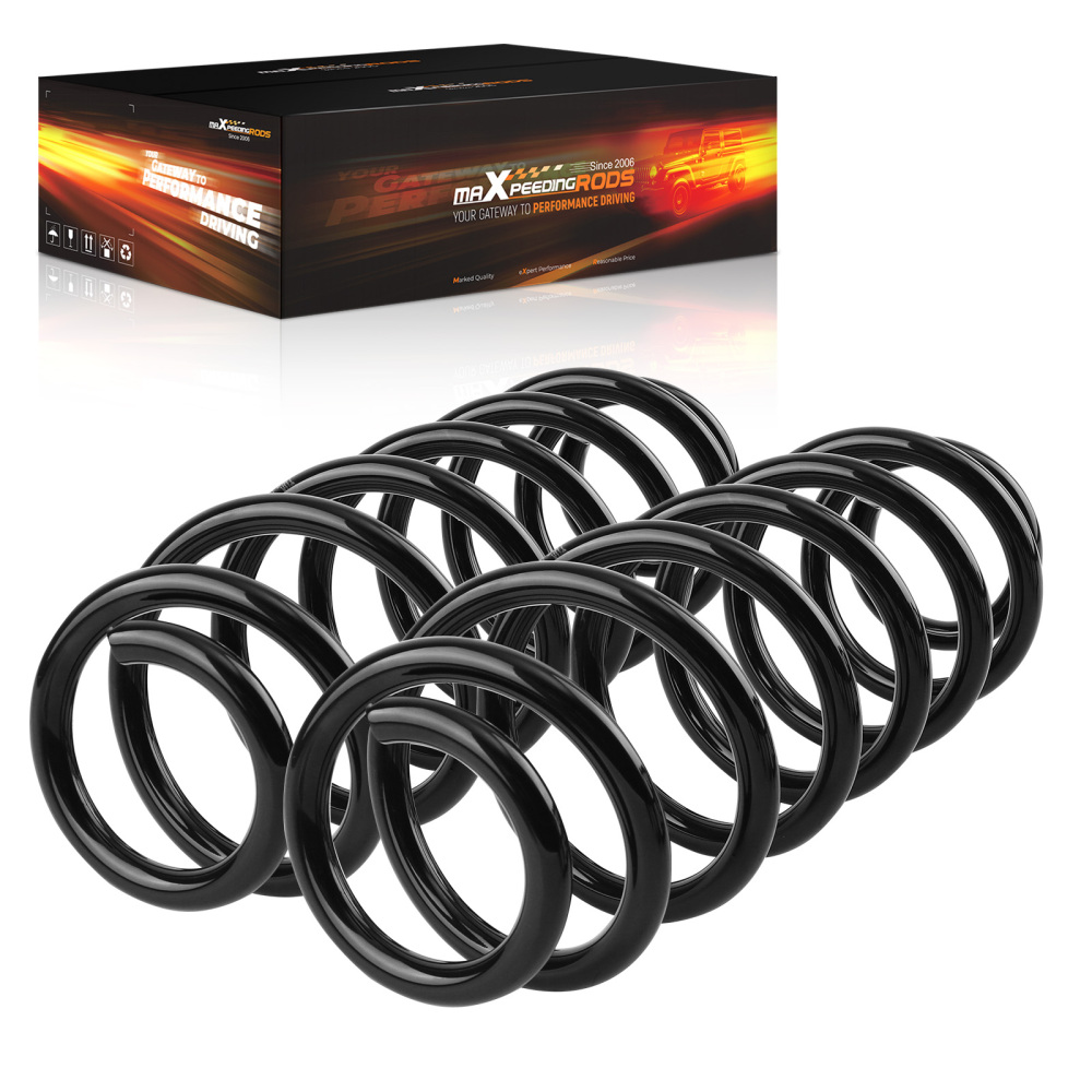 2 molle sospensione molle posteriori compatibile per VW Golf 5 1K compatibile per Golf 6 Cabriolet 517