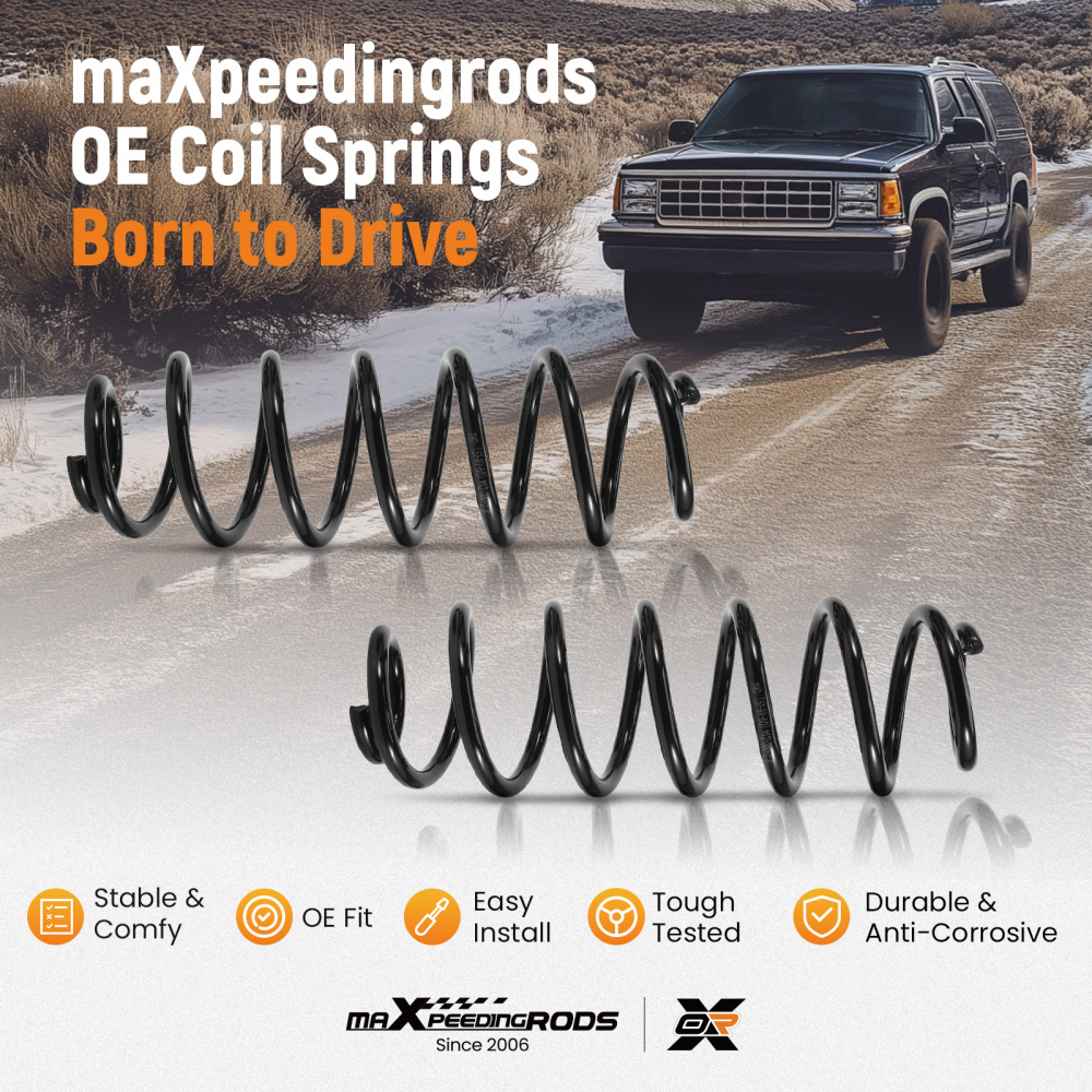 maXpeedingrods OE Springs compatible for Volkswagen GOLF MK5 MK6 2004-2016