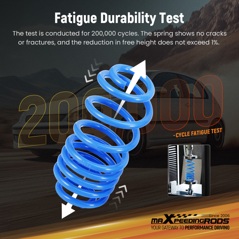 Lowering Springs Kit compatible for VW Golf Mk5 R32 3.2 V6 4WD 2005-2008 25mm