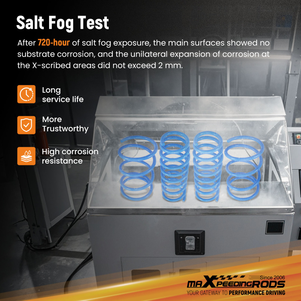 MaXpeedingrods Lowering Springs Set New 4pcs For 08-16 compatible for Mitsubishi Lancer