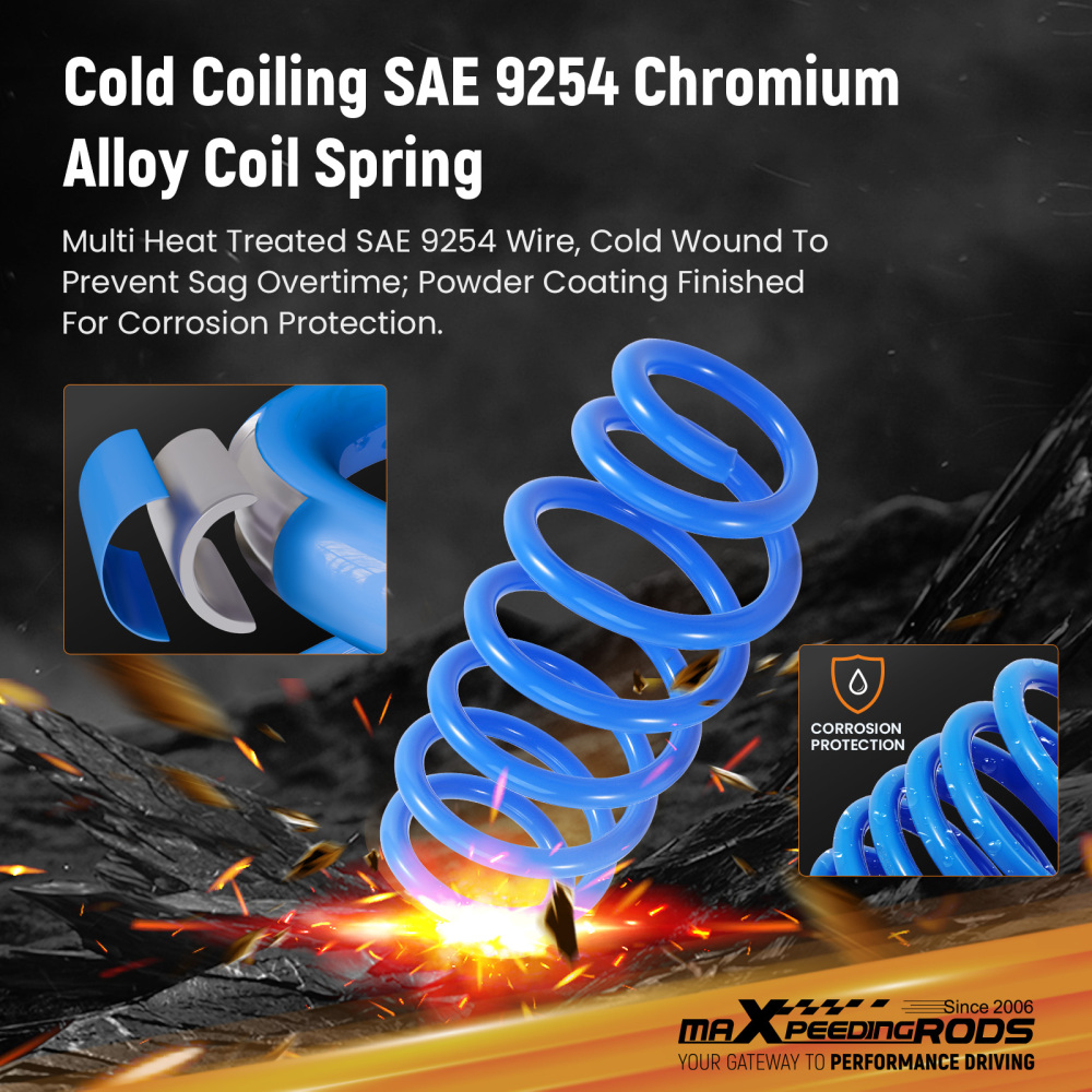 MaXpeedingrods Lowering Springs Kit for 2017-2026 compatible for Tesla Model 3 Performance AWD