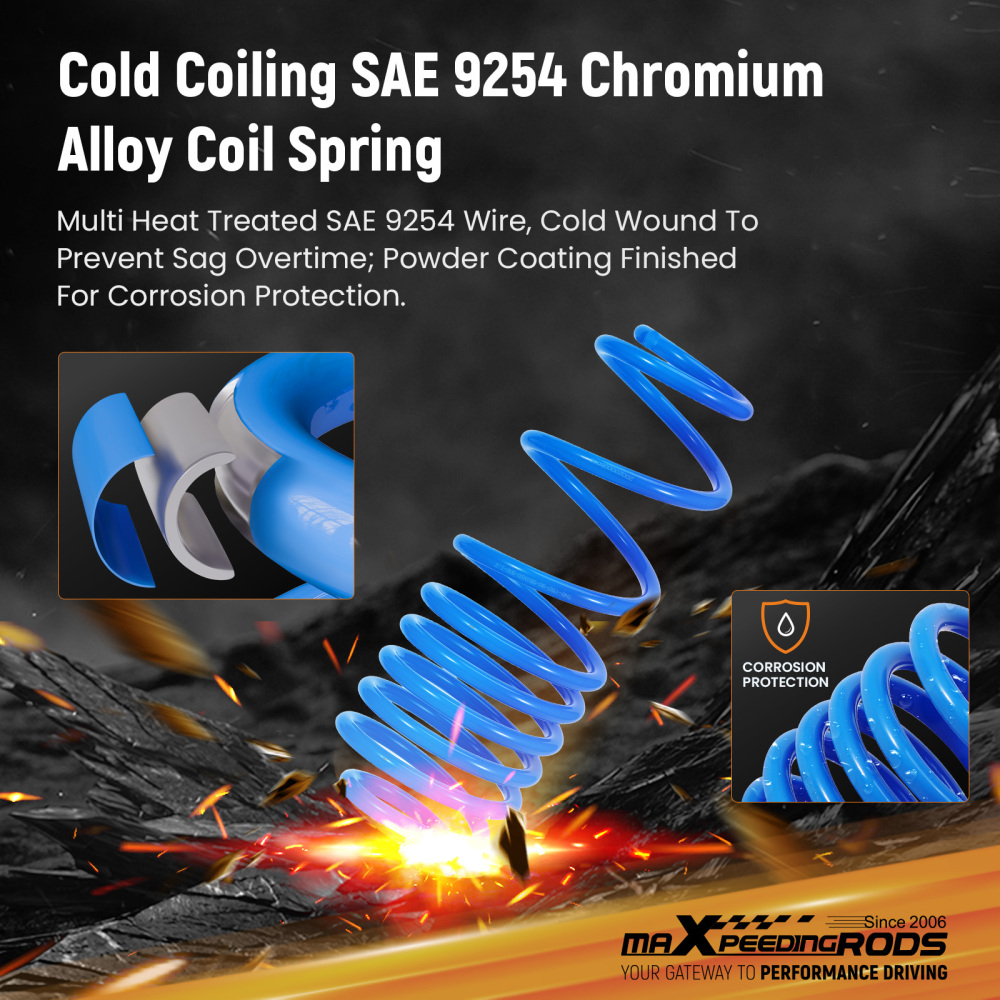 Lowering Springs compatible for VW Polo VI (AW1, BZ1, AE1) 06/2017-2025