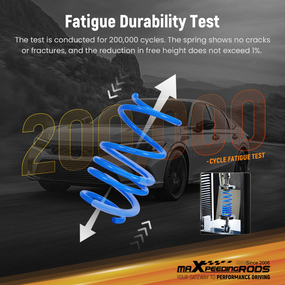 Lowering Springs compatible for VW Polo VI (AW1, BZ1, AE1) 06/2017-2025