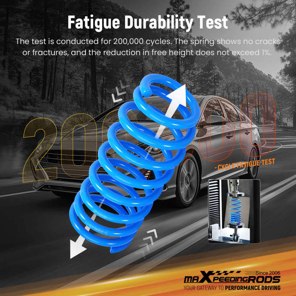 MaXpeedingrods Lowering Springs For 15-19 Sonata 16 -20 Optima F: 1.6 R: 1.5