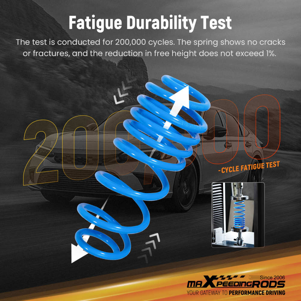Lowering Springs compatible for Suzuki Swift MZ Mk3 1.3 1.5 1.6 2005-2010 30 mm