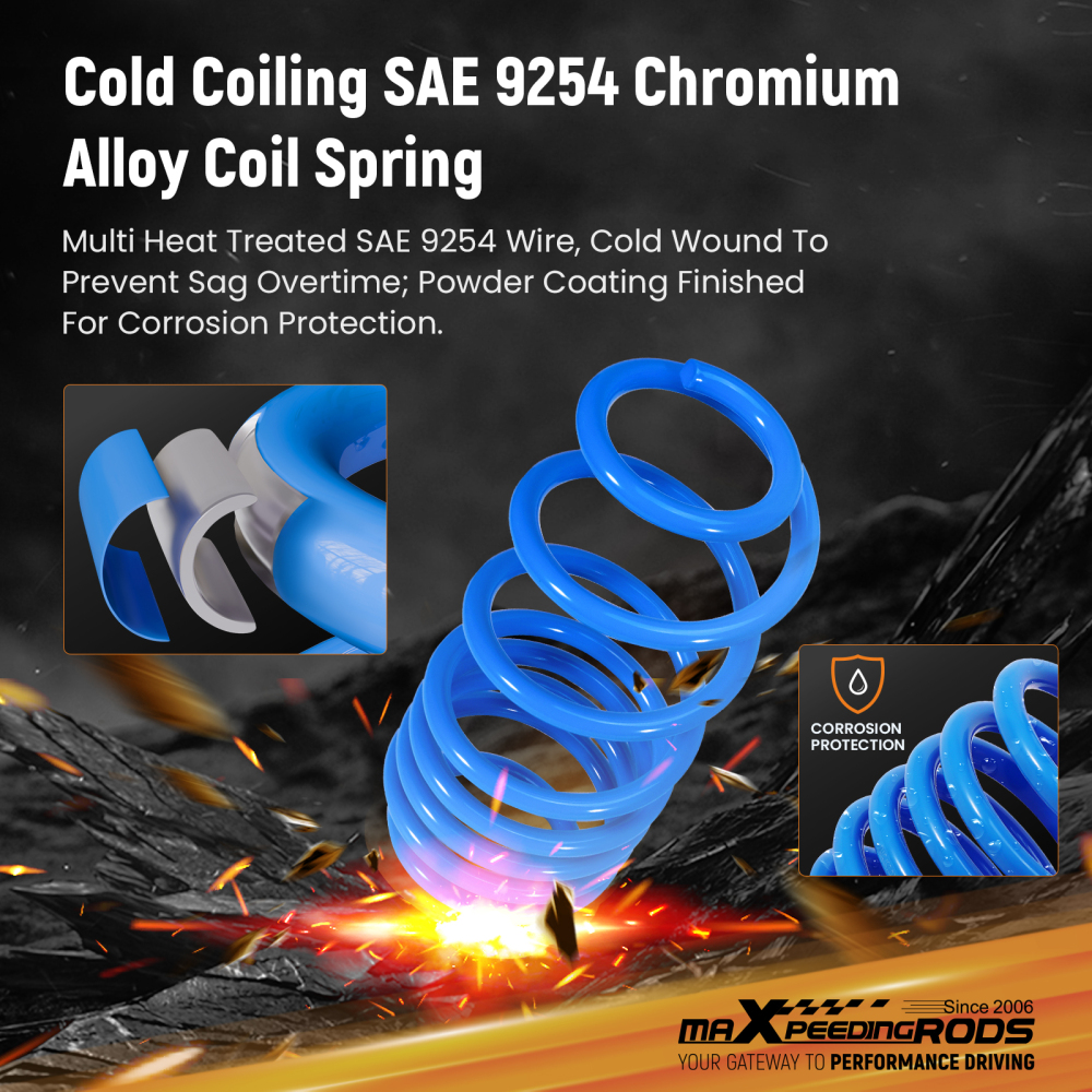 Lowering Springs compatible for Suzuki Swift MZ Mk3 1.3 1.5 1.6 2005-2010 30 mm