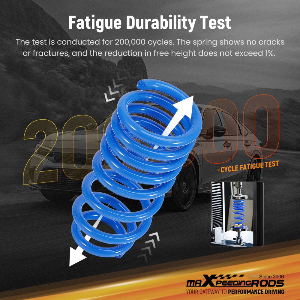 MaXpeedingrods Lowering Springs New compatible for Ford Taurus 2010-19