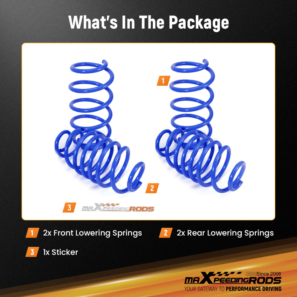 Lowering Springs Suspension compatible for Mercedes-Benz Vito Van (W447) RWD 114 CDI 136HP