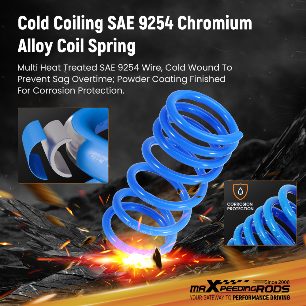 MaXpeedingrods Lowering Sport FrontRear Springs Kit for 2015-21 compatible for Subaru WRX