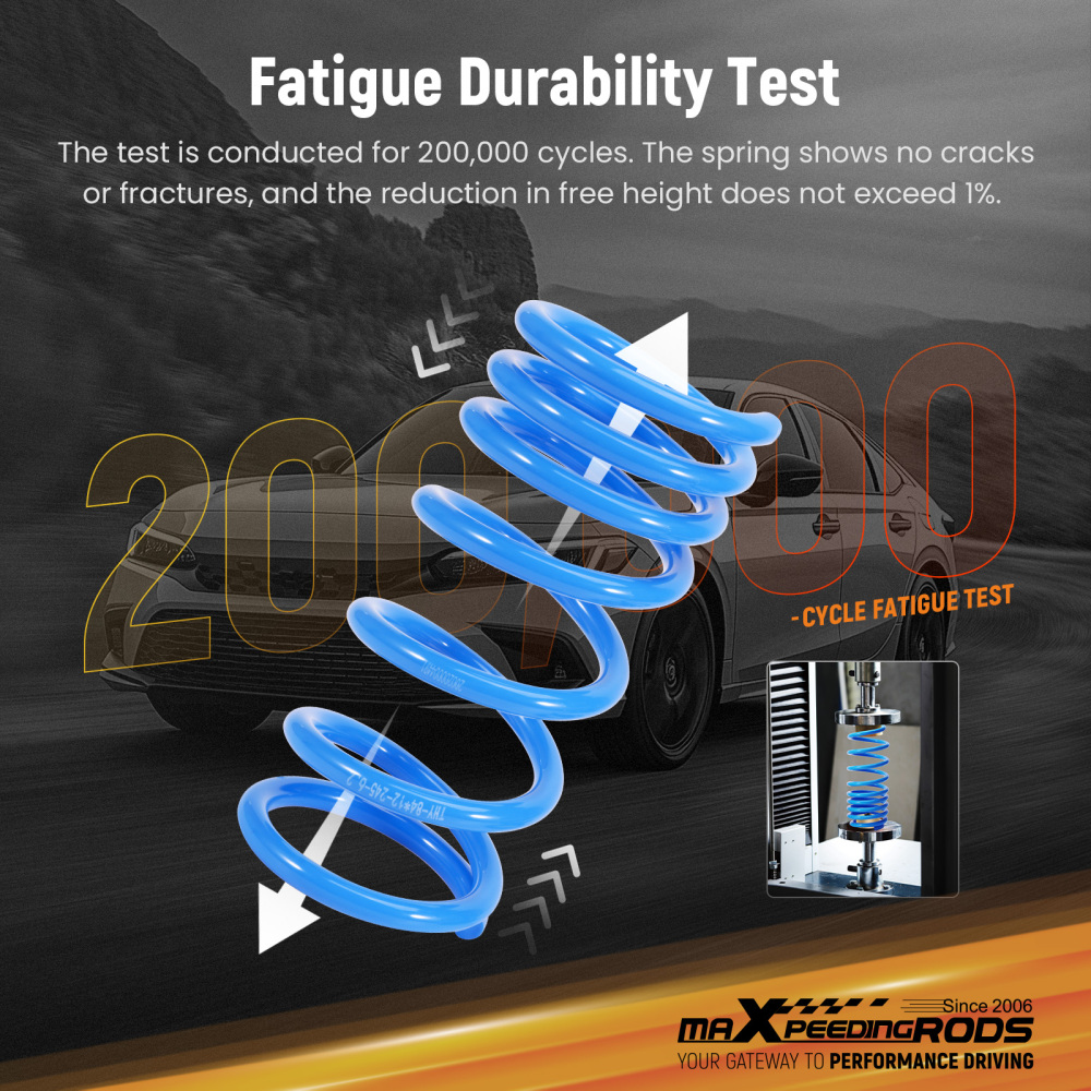 MaXpeedingrods Lowering Sport FrontRear Springs Kit for 2015-21 compatible for Subaru WRX