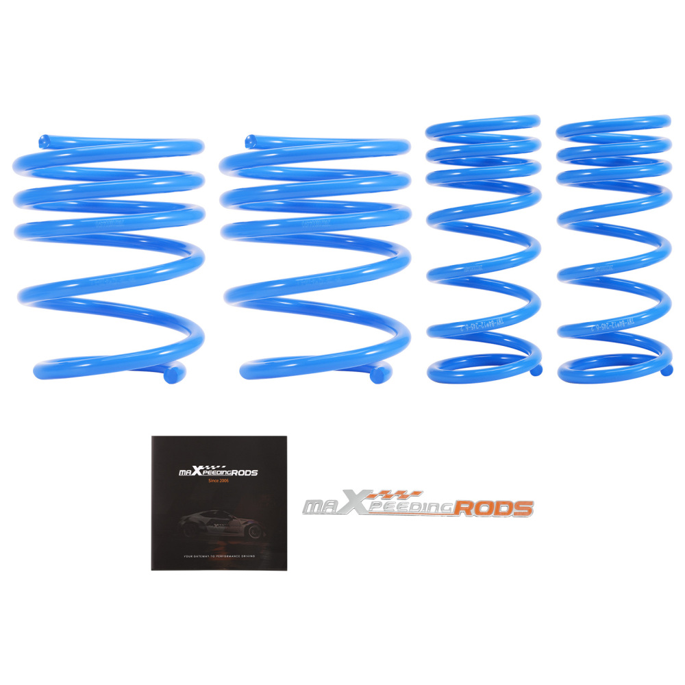 MaXpeedingrods Lowering Sport FrontRear Springs Kit for 2015-21 compatible for Subaru WRX