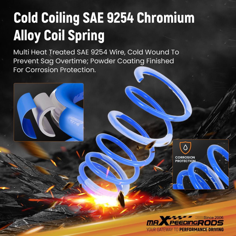 MaXpeedingrods Lowering Springs Drop F:1.77/R:1.50 compatible for Scion XB XA 2004-2007