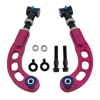 Front Camber Bolt Red Rear Camber Arm Kit Alignment Set compatible for Scion tc 2005-2010 suspension arms