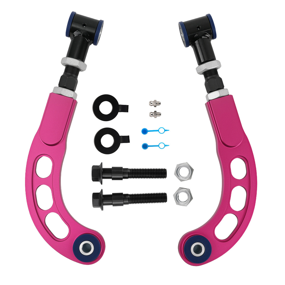 Red Rear Camber Bolts Adjustable Camber Arm compatible for Scion Tc 2005-2010