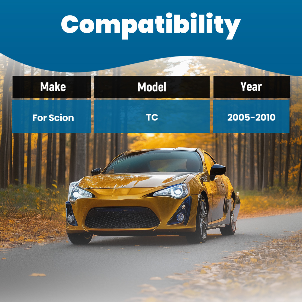 Red Rear Camber Bolts Adjustable Camber Arm compatible for Scion Tc 2005-2010