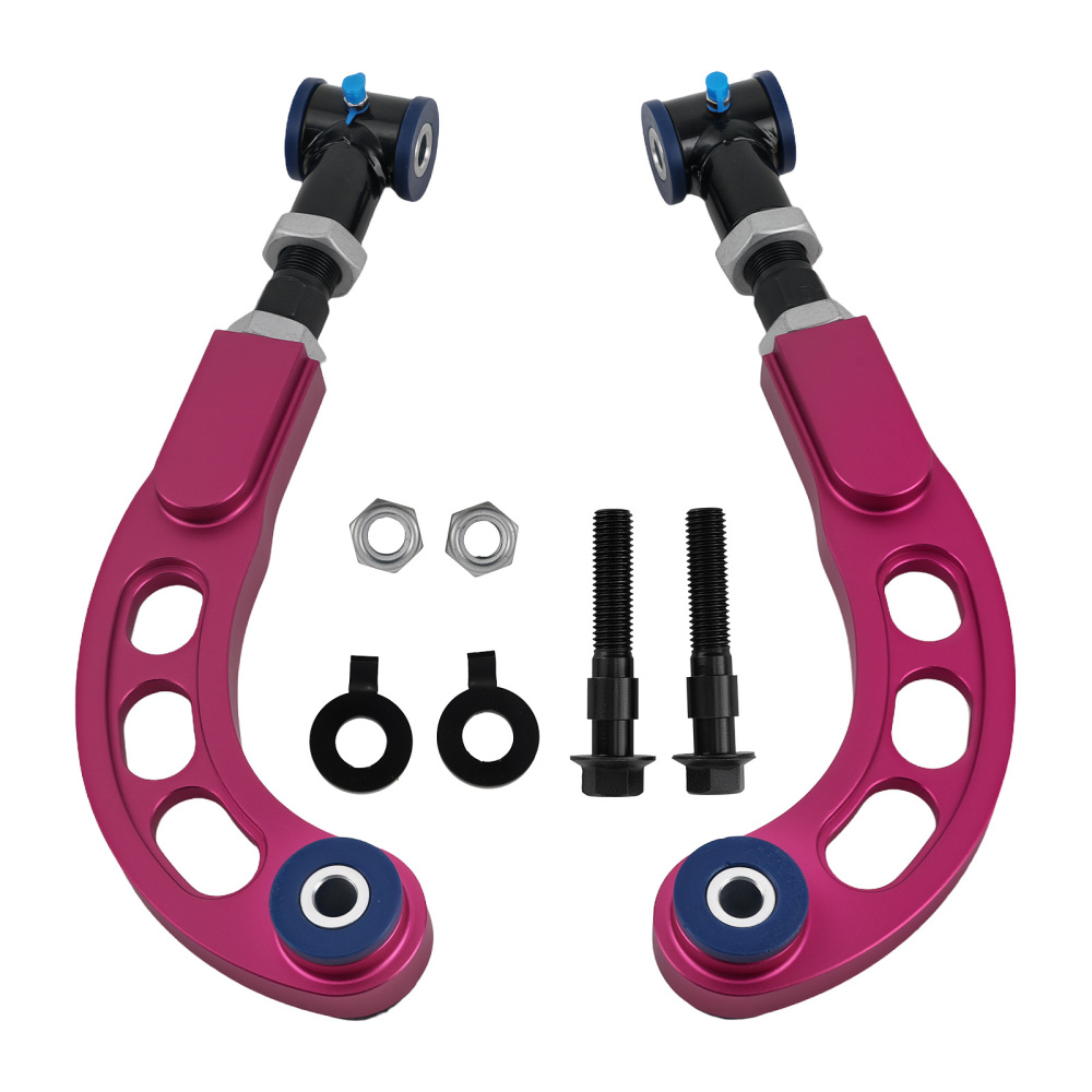 Red Rear Camber Bolts Adjustable Camber Arm compatible for Scion Tc 2005-2010