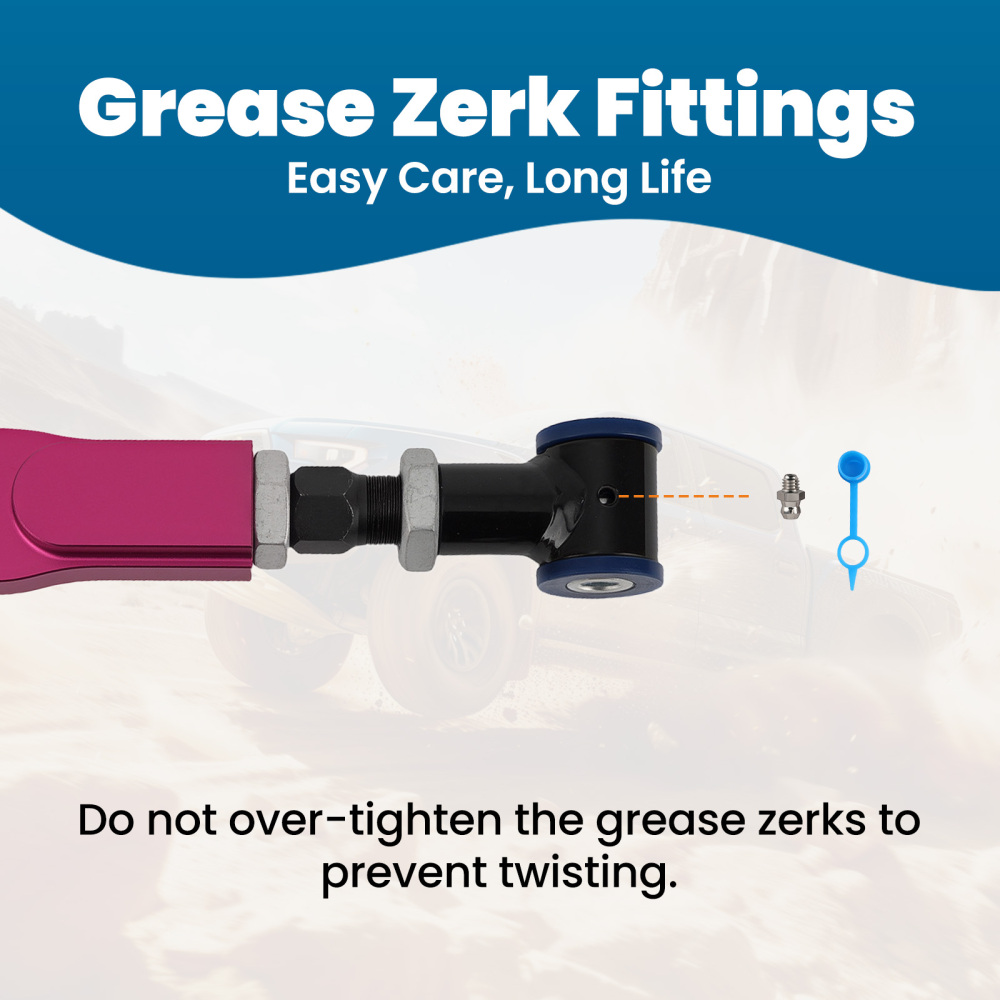 Red Rear Camber Bolts Adjustable Camber Arm compatible for Scion Tc 2005-2010