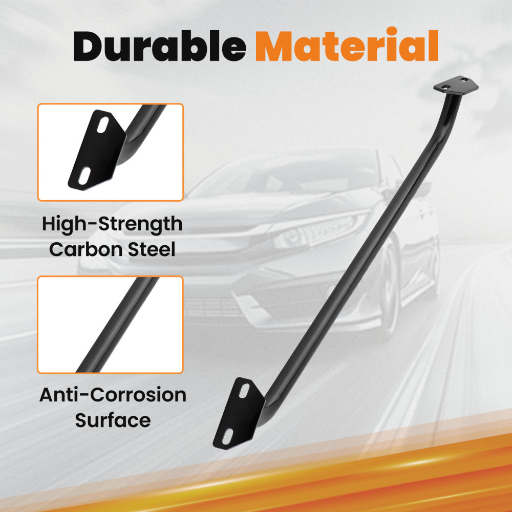 Heavy Duty Front Upper Strut Tower Brace compatible for Chevrolet Camaro F-BODY compatible for V8 1993-02