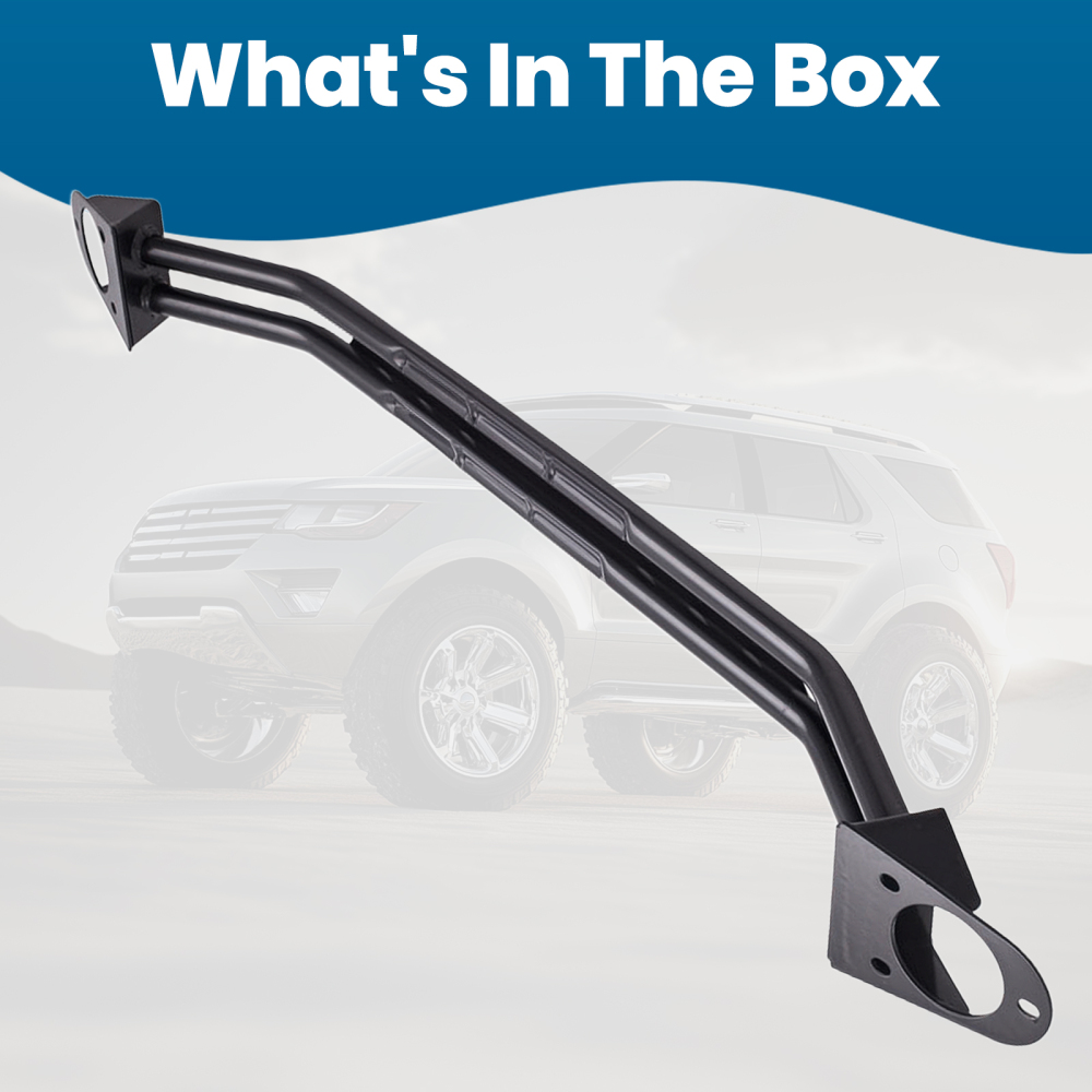 Carbon Steel Front Strut Tower Bar compatibile per Dodge Charger 2006 2007 2008 2009 2010