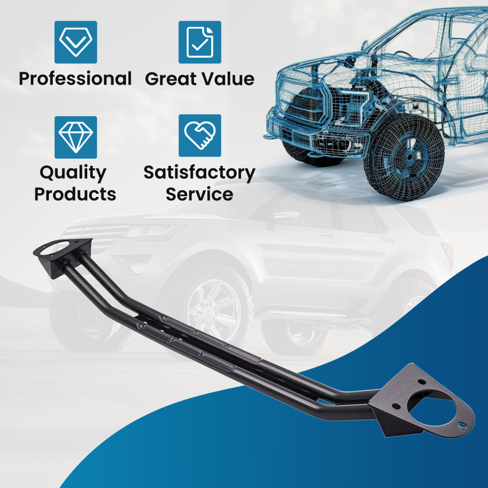 Carbon Steel Front Strut Tower Bar compatibile per Dodge Charger 2006 2007 2008 2009 2010