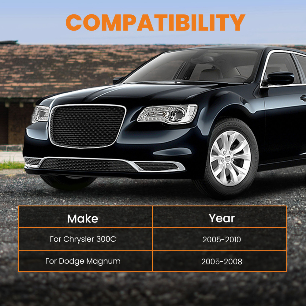 Carbon Steel Front Strut Tower Bar compatibile per Dodge Charger 2006 2007 2008 2009 2010