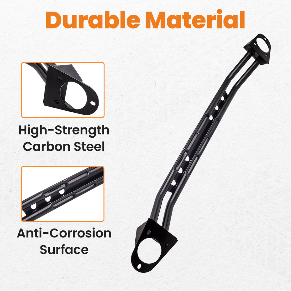 Carbon Steel Front Strut Tower Bar compatibile per Dodge Charger 2006 2007 2008 2009 2010