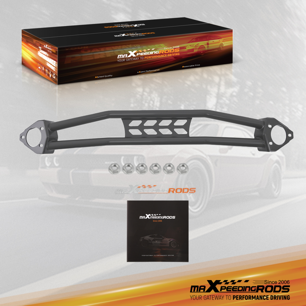 maXpeedingrods Front Strut Tower Bar Dual bar compatible for Dodge Challenger 2008-2023