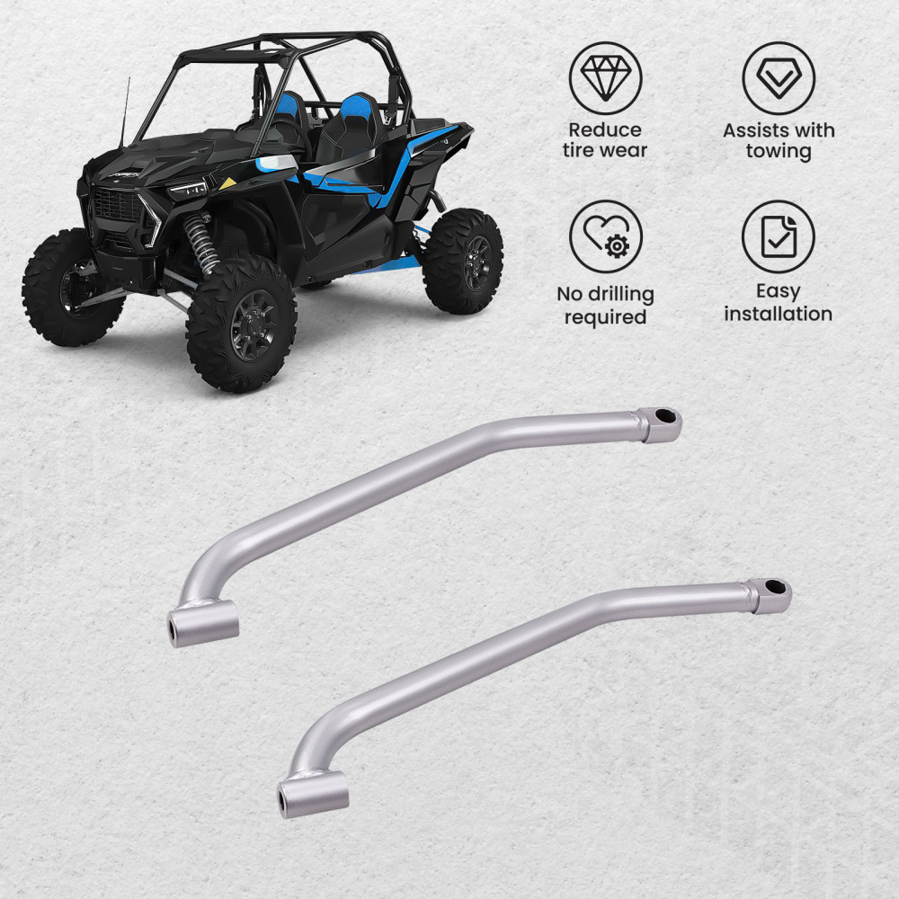 Lower High Clearance Radius Rods Bars Kit compatible for Polaris RZR 1000 XP 2014 ATV