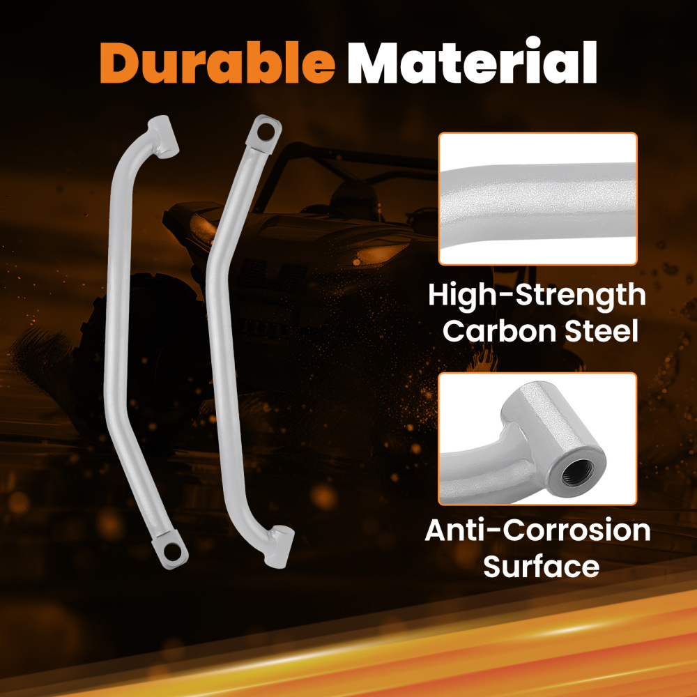 Lower High Clearance Radius Rods Bars Kit compatible for Polaris RZR 1000 XP 2014 ATV