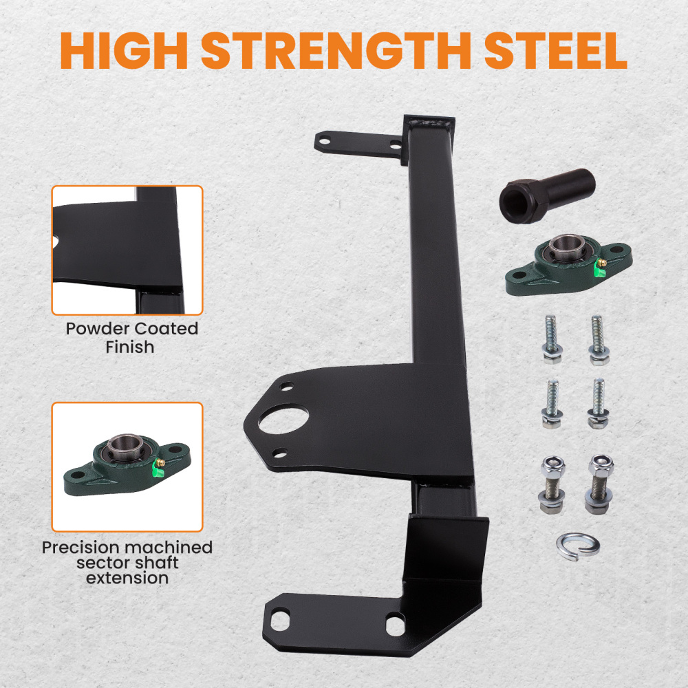 Steering Gear Box Stabilizer Bar Fits 2003-2008 compatible for Dodge Ram 1500 2500 3500 4WD 4X4