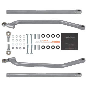 Upper Lower High Clearance Radius Rods Bars Kit compatible for Polaris RZR 1000 XP EPS 2015