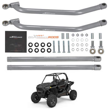 Upper Lower High Clearance Radius Rods Bars Kit compatible for Polaris RZR 1000 XP EPS 2015