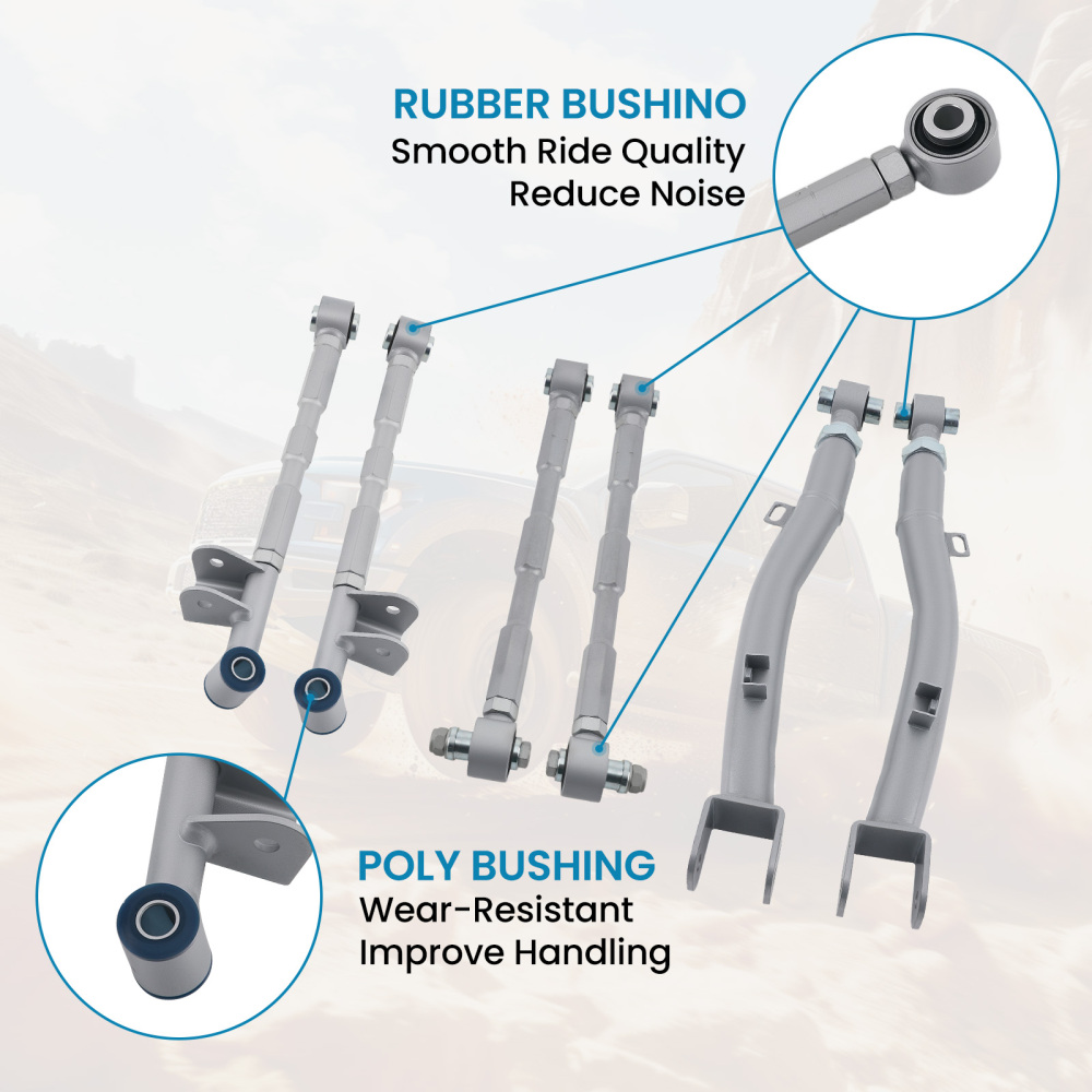 Suspension Set di collegamenti laterali posteriori del braccio di controllo compatibile per Subaru Impreza STi GDA 02