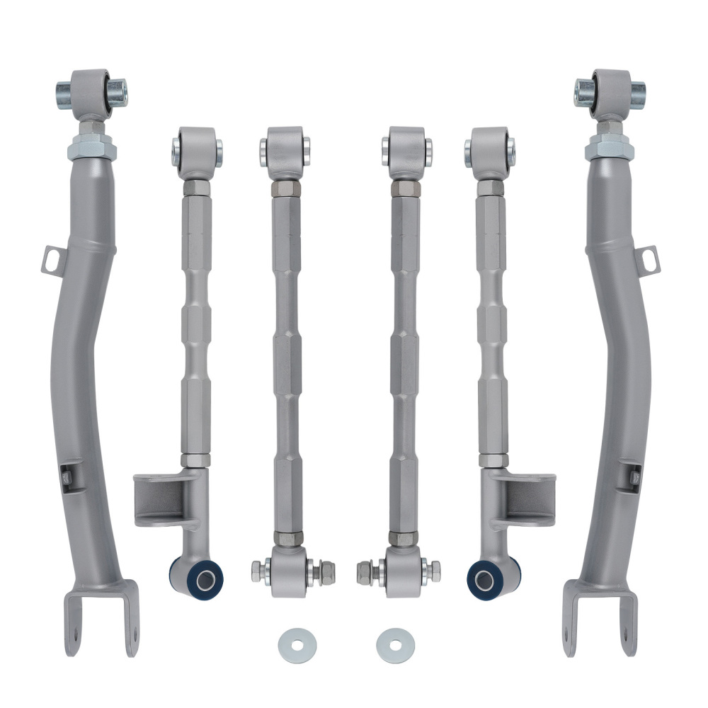 Rear Control Arm +Lateral Link + Sway Bar Link Set compatible for Subaru Impreza 1993-2007