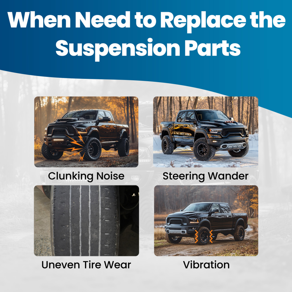 ANTERIORE SUPERIORE BRACCI DI CONTROLLO compatibile per DODGE RAM 1500 2006-21 4WD 2-4 LIFT