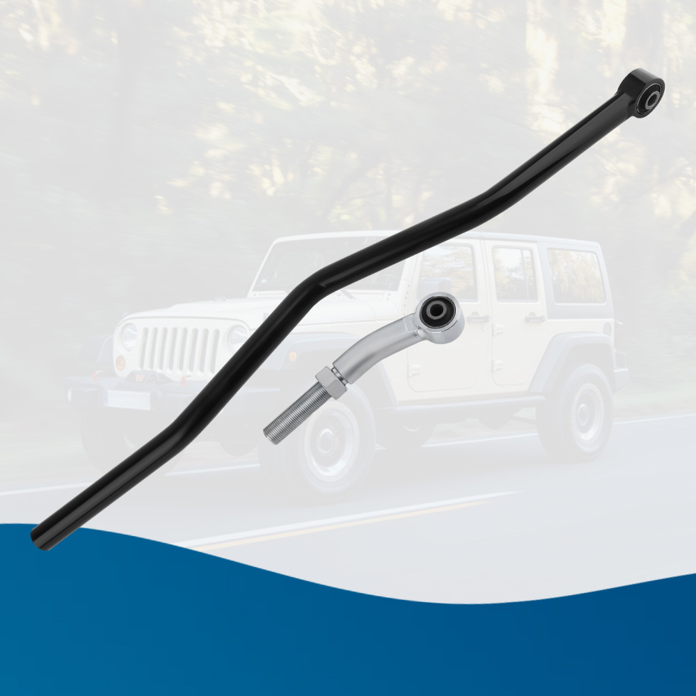 0-6 Lift Rear Adjustable Track Bar compatible for Jeep Wrangler JK 2007-2018 compatible for Panhard Rod