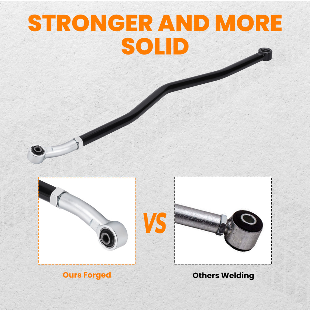 0-6 LIFT POSTERIORE REGOLABILE TRACK BAR compatibile per PANHARD ROD compatibile per JEEP WRANGLER JK 07-18