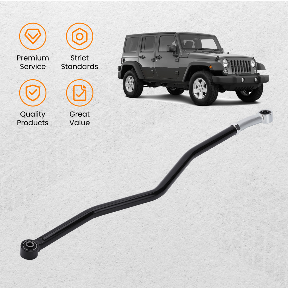 0-6 LIFT POSTERIORE REGOLABILE TRACK BAR compatibile per PANHARD ROD compatibile per JEEP WRANGLER JK 07-18