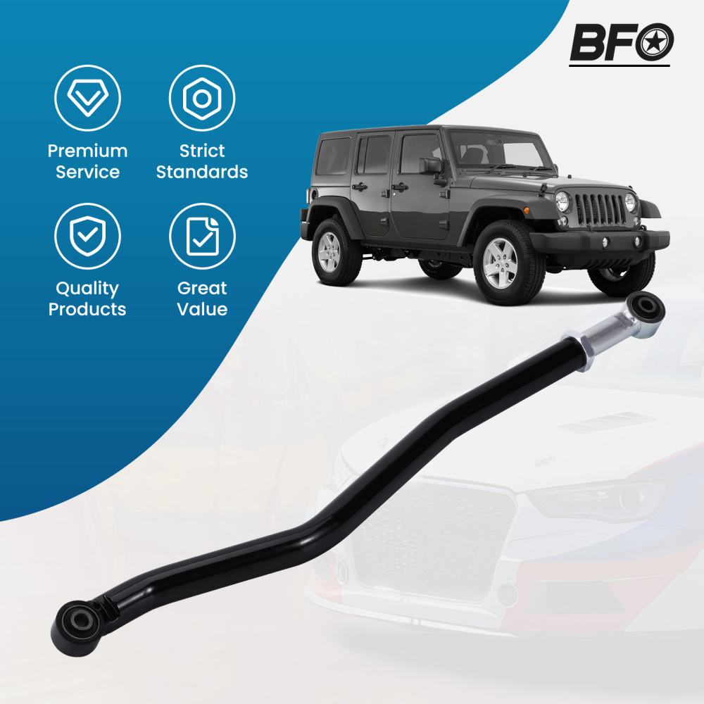 0-6 Lift Front Adjustable Track Bar compatible for Panhard Compatible for Jeep Wrangler JK 2007-2018