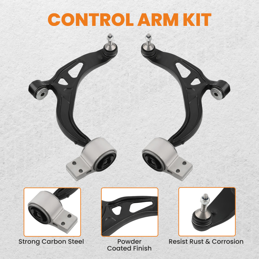 10x Front Lower Control Arms w/CV Axle Shaft for 2011-2014 compatible for Ford Explorer V6 3.5L