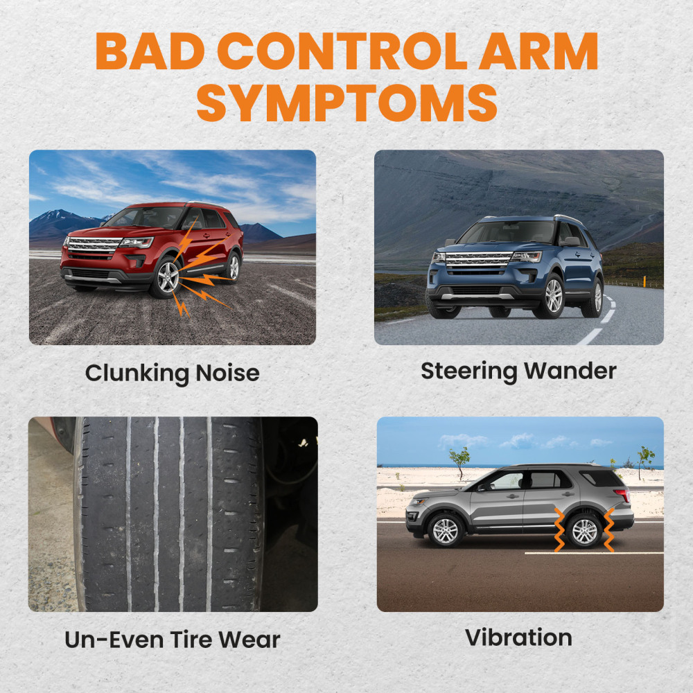 10x Front Lower Control Arms w/CV Axle Shaft for 2011-2014 compatible for Ford Explorer V6 3.5L